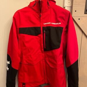 Under Armour Red and Black Jacket